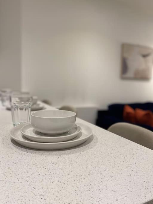 Modern Trafford 1Br Apartment-Free Parking-Cinema Room Manchester Kültér fotó
